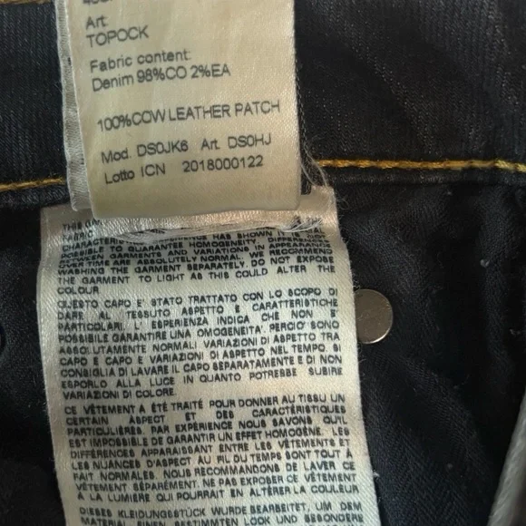 R13 Women's Dark Wash Straight-Leg Jeans - Picture 7 of 8